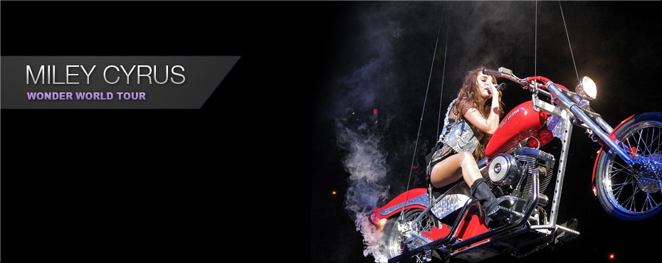 Miley Cyrus - Wonder World Tour